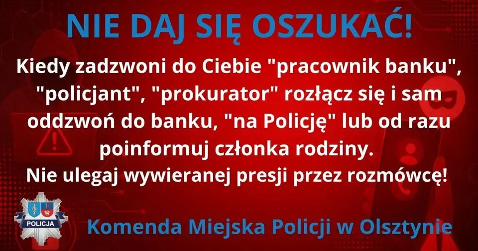 Olsztyn: kampania ostrzegawcza przed oszustami w komunikacji miejskiej