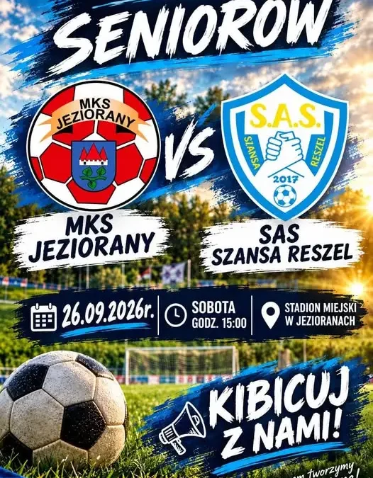 Mecz w Jezioranach: Szansa Reszel zamienia gospodarzy