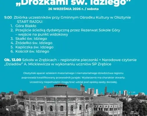 Pieszy Rajd „Dróżkami św. Idziego” już 26 września – zapisy i program wydarzenia
