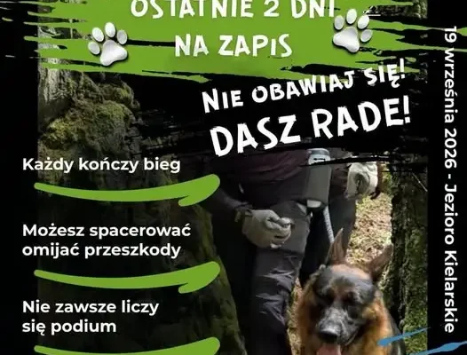 Bieg z psem w Olsztynie – zapisy tylko do 19 września