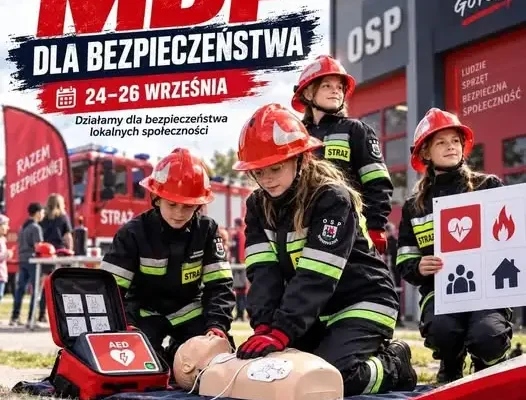 Młodzieżowe Drużyny Pożarnicze w akcji – ogólnopolska kampania edukacyjna 24-26 września