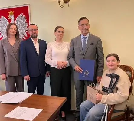 Natalia Rybicka z Gietrzwałdu uratowała życie starszej kobiecie