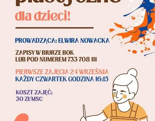 Biskupiec: biblioteka wraca do stałych godzin, a BOK zaprasza dzieci na zajęcia plastyczne