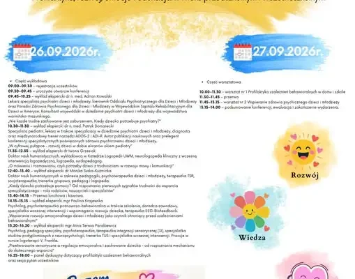 Konferencja edukacyjna w Jezioranach: „Dziecko w centrum diagnozy i wsparcia”