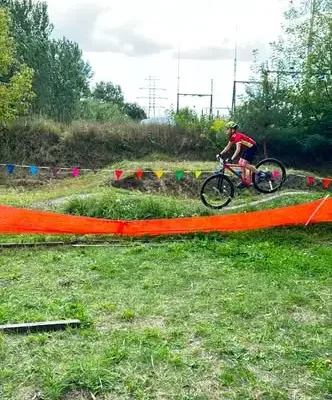 Uczniowie z Barczewa na Mistrzostwach Polski Szkół Podstawowych w kolarstwie MTB