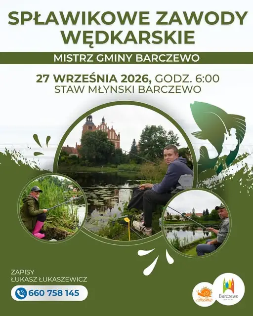 Wędkarskie zawody o tytuł Mistrza Gminy Barczewo już 27 września