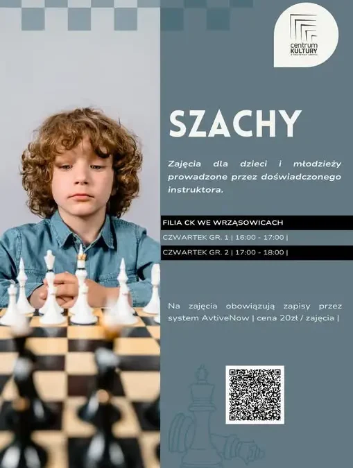 Zajęcia szachowe dla dzieci i młodzieży – ruszają zapisy
