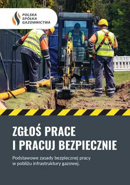 Bezpieczne prace ziemne w pobliżu gazociągów – kampania PSG