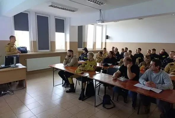 30 druhów z powiatu olsztyńskiego rozpoczęło kurs podstawowy ratowników OSP