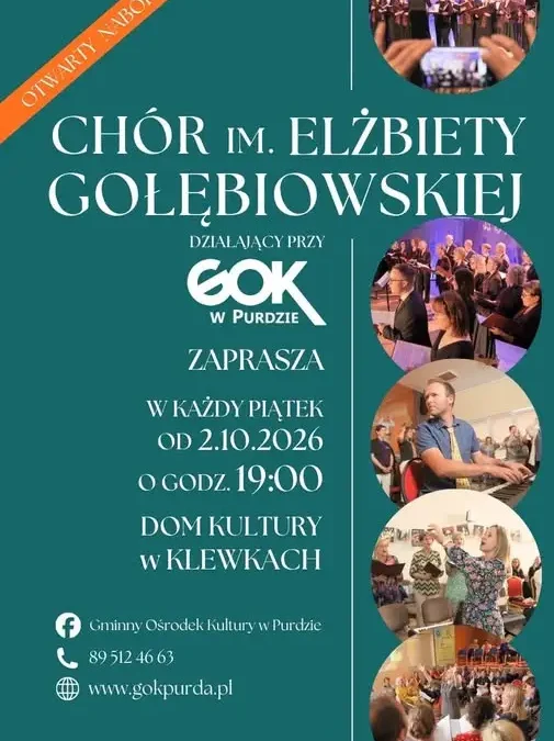 Chór im. Elżbiety Gołębiowskiej w Klewkach zaprasza na spotkania