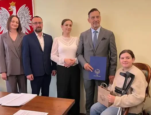 Druhna z OSP Gietrzwałd uratowała życie starszej kobiecie w Olsztynie