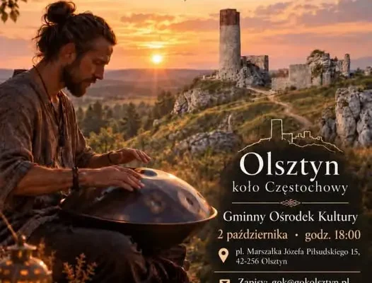 Koncert handpan w Olsztynie – relaks przy dźwiękach nietypowego instrumentu