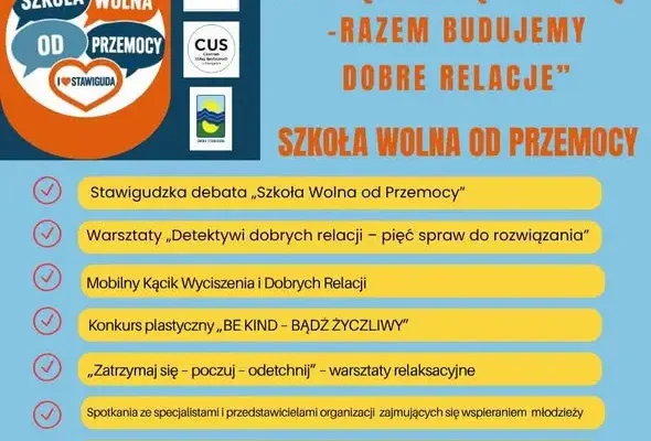Gmina Stawiguda startuje z projektem „WIDZĘ-SŁYSZĘ-REAGUJĘ” – budowanie dobrych relacji w szkołach i przedszkolach