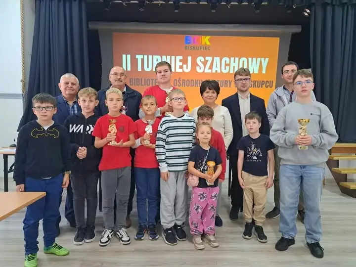 II Turniej Szachowy w Biskupcu – znamy laureatów