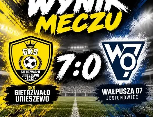 GKS Gietrzwałd-Unieszewo rozbił Wałpuszę 07 Jesionowiec 7:0