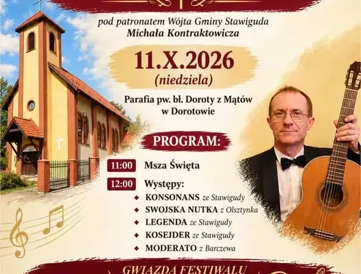 XIII Stawigudzki Festiwal Muzyki Sakralnej w Dorotowie – 11 października 2026