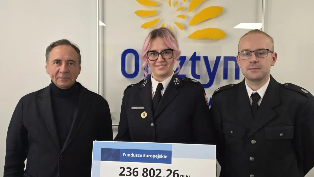 Ponad 315 tys. zł na sprzęt ratowniczy dla OSP Olsztyn i OSP Zrębice