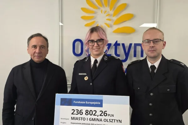 Ponad 315 tys. zł na sprzęt ratowniczy dla OSP Olsztyn i OSP Zrębice