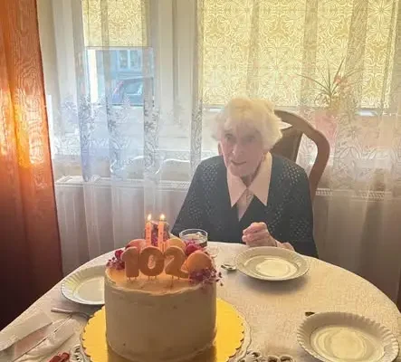 102. urodziny Pani Leokadii Rosickiej – najstarszej mieszkanki gminy Biskupiec