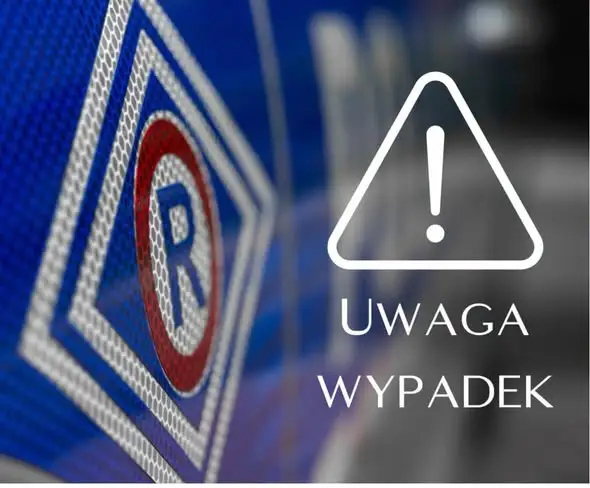 Wypadek na skrzyżowaniu ul. Olsztyńskiej i Orzyskiej w Piszu – są utrudnienia w ruchu