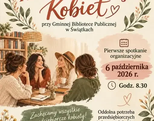 Klub Przedsiębiorczych Kobiet powstaje w Świątkach – pierwsze spotkanie już 6 października