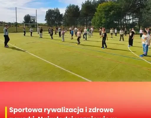 Zdrowo i sportowo w Turowie. Młodzi uczniowie rywalizowali w zawodach