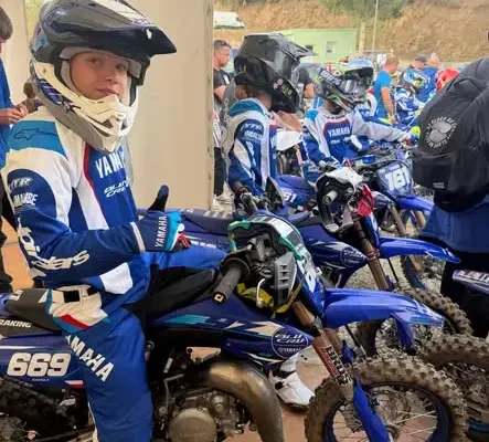 Janek Kazuła z Rusi na światowym finale Yamaha bLU cRU we Francji