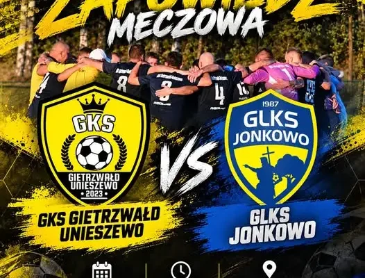 Hit kolejki w Jonkowie: GKS Gietrzwałd-Unieszewo zmierzy się z GLKS Jonkowo