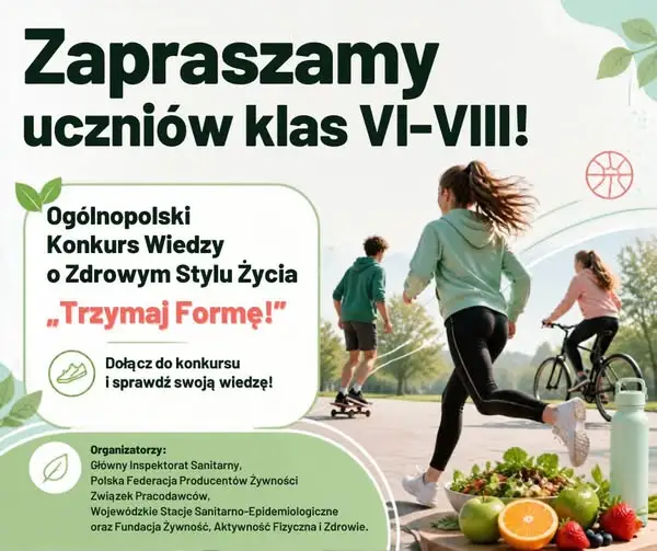 Ogólnopolski konkurs „Trzymaj Formę!” – zgłoszenia do 20 listopada