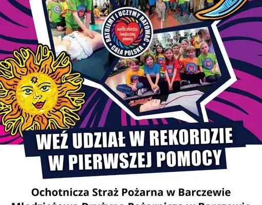 Barczewo: Wielkie Święto Resuscytacji — wspólne bicie rekordu pierwszej pomocy
