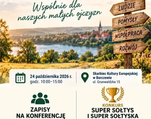 I Konferencja Sołtysów i Sołtysek Powiatu Olsztyńskiego – 24 października w Barczewie