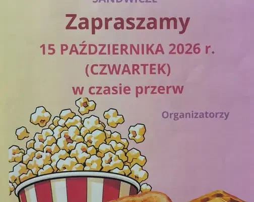 Kiermasz słodkości w szkole – już dziś!