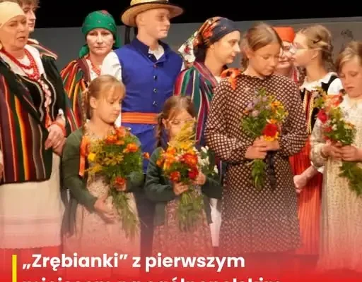KGW „Zrębianki” ze Zrębic triumfuje na Sejmiku Teatrów Wsi Polskiej w Tarnogrodzie