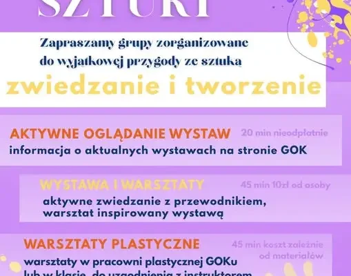 Dotknij Sztuki w Dywitach – twórcza przygoda dla przedszkoli i szkół