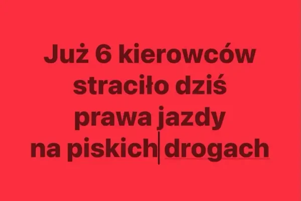 Piska drogówka zatrzymała prawa jazdy dwóm kierowcom za przekroczenie prędkości