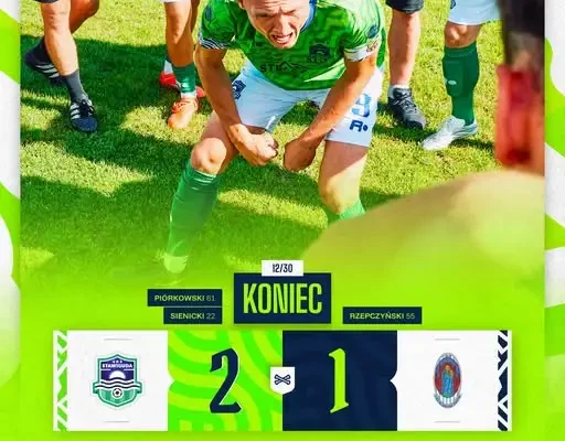 GKS Stawiguda wygrywa trzecie spotkanie z rzędu! Błękitni Pasym pokonani 2:1
