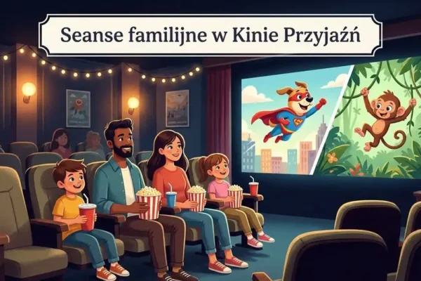 Kino Przyjaźń zaprasza na darmowe familijne seanse 24 i 25 października
