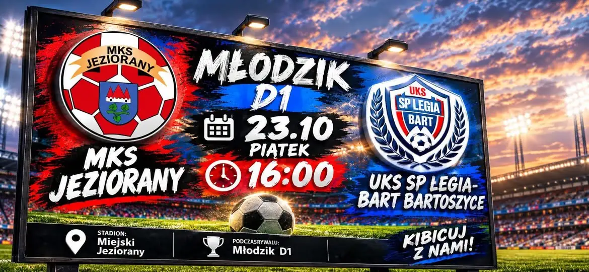 Młodzicy MKS Jeziorany zagrają na Wipsowska 20 – ostatni weekend rundy jesiennej