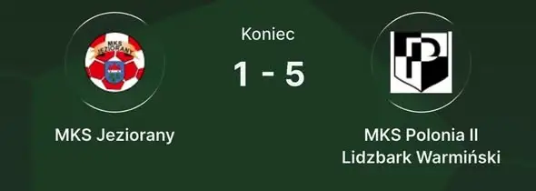 Rezerwy Polonii LW zbyt mocne dla MKS Jeziorany. Debiutancki gol Zahorskiego