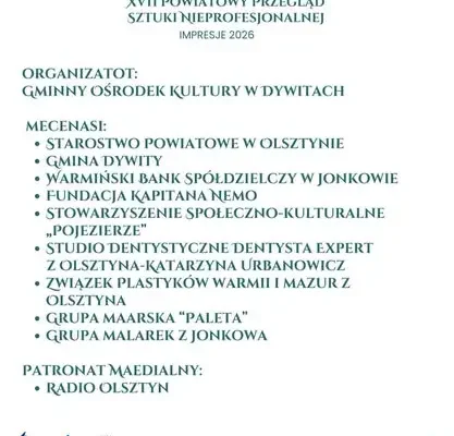 Obraz „…i kosmos mówi” Elżbiety Krasnoborskiej nagrodzony w Dywitach