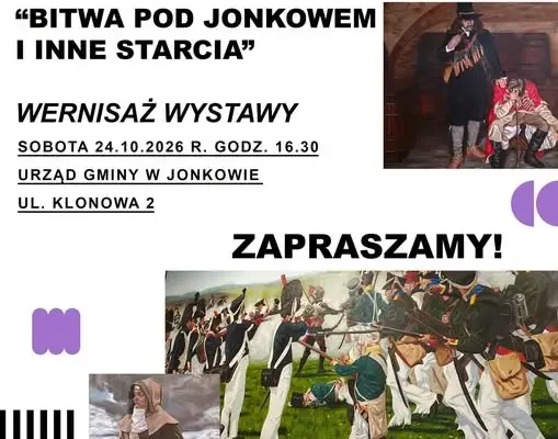 Mikołaj Antolak zaprasza na wernisaż swojej wystawy w Jonkowie