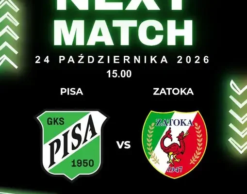 Pisa Barczewo podejmie beniaminka. Zatoka Braniewo walczy o punkty w XIII kolejce