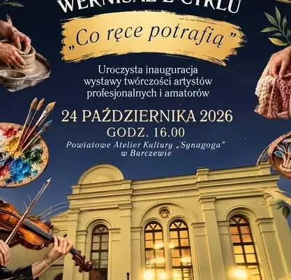 Wernisaż „Co ręce potrafią” w Barczewie – zaproszenie na 24 października