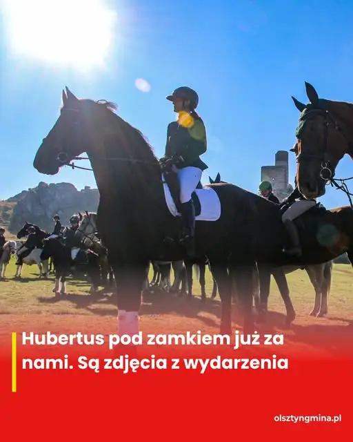 Hubertus pod olsztyńskim zamkiem – fotorelacja z wydarzenia