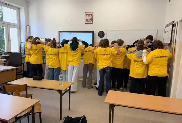 Hospicjum dla dzieci w Olsztynie: spotkanie edukacyjne w Dobrej Szkole
