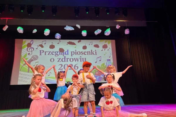 Przedszkolaki z Olsztyna Jurajskiego najlepsze w powiecie w konkursie piosenki o zdrowiu