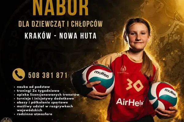 Siatkówka w Krakowie: nabór dla dzieci i młodzieży oraz dorosłych w TS Sparta