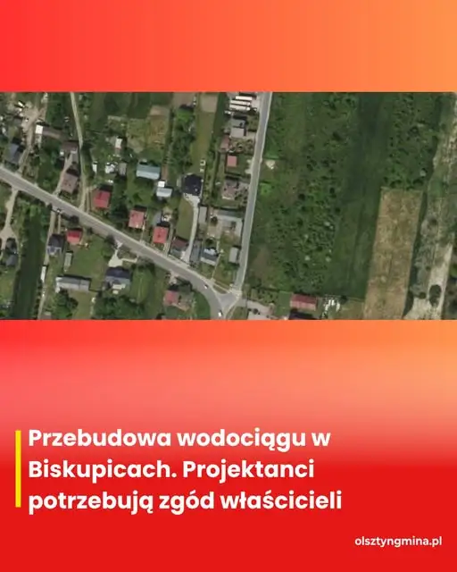 Biskupice: projektanci wodociągu wchodzą na posesje. Potrzebne zgody właścicieli