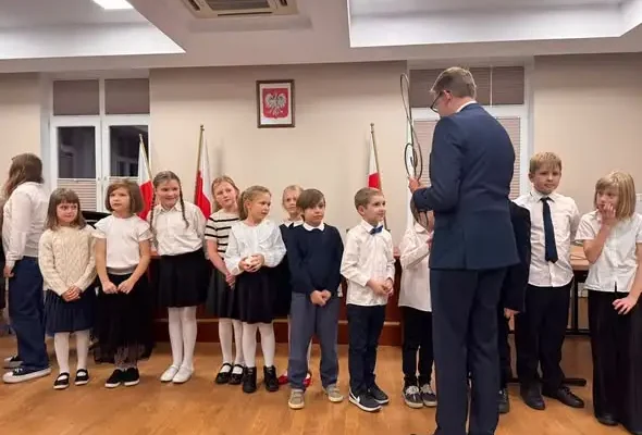 Pasowanie pierwszoklasistów w Szkole Muzycznej w Dywitach