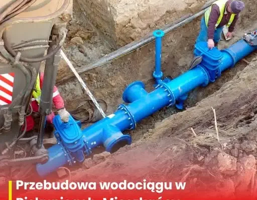 Biskupice: planowana przebudowa wodociągu przy ulicy Olsztyńskiej